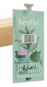lot 19487 image: Bright Tea Co. Organic Peppermint Herbal Tea Bags Lot of 25