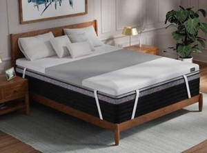 lot 19495 image: Helix ErgoAlign Mattress Topper with GlacioTex Approx. Full Size- Retail$465