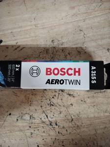 lot 1342 image: Bosch AEROTWIN A315S Windshield Wiper Blades 2 x 600mm 24 500mm 20