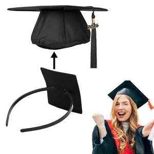 lot 2148 image: ZEYER Graduation Cap Headband for Women, Firm Anti-fall HairBand for Graduation Hat, Hat Accessories for Graduates, Students Ideal For Graduation Ceremonies