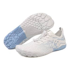 lot 10330 image: HF Stride Shoes Women Slip On Wide Toe Box Shoes Women Hike Barefoot Sneakers Healthy & Non-Slip Barefoot ShoesWomen Hiking Footwear Men Lightweight Walking Sneakers Unisex B-Blue, SIZE 43