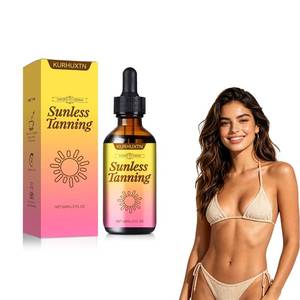 lot 10382 image: Sunless Tanning Drops to Drink, Natural & Organic Ingredients, Moisturizing Bronzing Tanner for Face & Body (1PC)