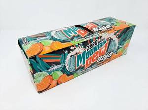 lot 11355 image: Mountain Dew Baja Zero Sugar Tropical Citrus Punch EXP 7 JUL 2026