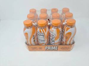 lot 11388 image: Prime Orange Swirl Hydration Drink 12-Pack 16.9oz