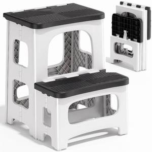 lot 13476 image: Ahxuvan 2-Step Folding Stool, 330 lb Capacity