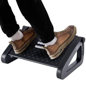 lot 13485 image: CasaZenith Adjustable Foot Rest With Massage, 6 Heights