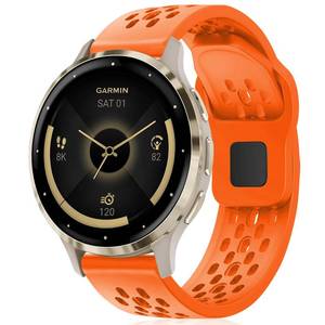 lot 14206 image: Inhosper Breathable Silicone Watch Band 18mm