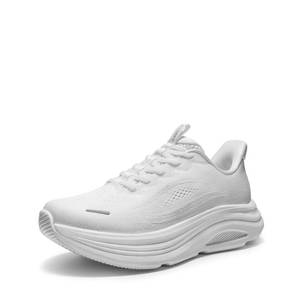 lot 17252 image: ALLSWIFIT Womens Slip-On Walking Shoes, White, Size 7.5