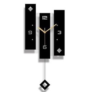 lot 17261 image: SHISEDECO Modern Acrylic Pendulum Wall Clock