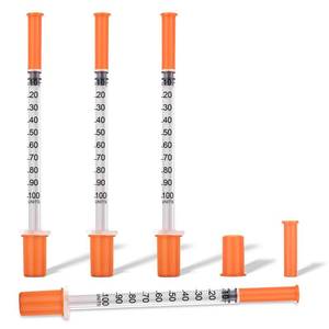 lot 17264 image: VILKTDD U-100 Syringes 12 1.0cc 100pc