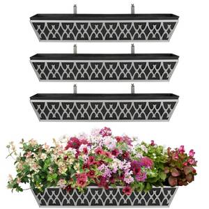 lot 17276 image: Karlliu 4 Pack 30 Inch Window Box Planters