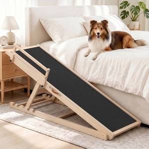 lot 17305 image: XBEN Dog Ramp Adjustable Height 6-Position 250 lbs  Retail $138.88