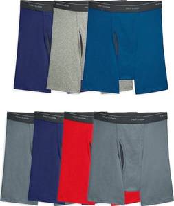 lot 18493 image: Fruit of the Loom Mens CoolZone Boxer Briefs 7-Pack