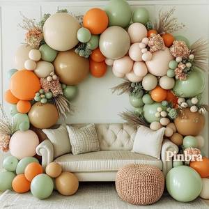 lot 18494 image: Pinbra Double Stuffed Balloon Garland Kit
