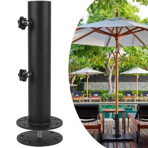 lot 19556 image: Wdwlbsm Granite Umbrella Stand Tube Outdoor, Stone Umbrella Tube Base for Outside Universal Umbrella Base Tube Replacement for Granite Boards,Cement Boards,Marble Slab,Table Umbrella Tube Bracket