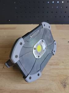 lot 20161 image: Husky LED Work Light with Power Button and Adjustable Stand
