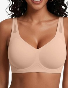 lot 10322 image: Avidlove Seamless Bras for Women No Underwire Full Coverage Bralette Soft