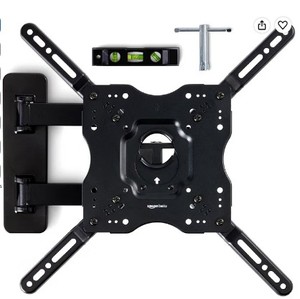 lot 13504 image: Amazon Basics Articulating TV Wall Mount 26-55 inch