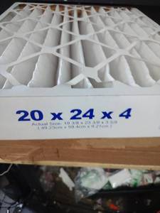 lot 1394 image: ProELEC Furnace Air Filter 20x24x4 MERV