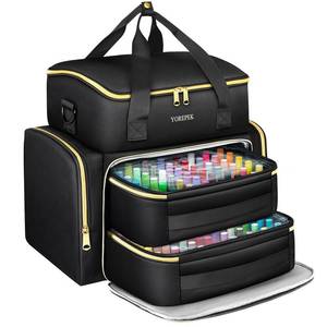 lot 1434 image: YOREPEK Extra Large Nail Polish Organizer Case for 96 to 100 Bottles (15ml)