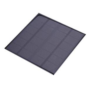 lot 2166 image: ZPSHYD 6V 3W Solar Panel, Mini Monocrystalline DC5521 for Battery Lamp