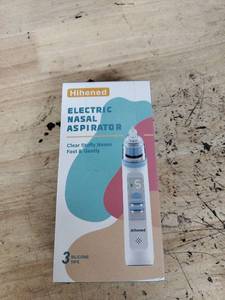 lot 2167 image: Hihened Electric Nasal Aspirator with 3 Silicone Tips