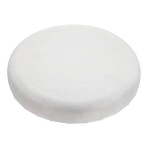 lot 2192 image: uxcell Round Bar Stool Cover 11-15 Elastic Round Stool Chair Decor White