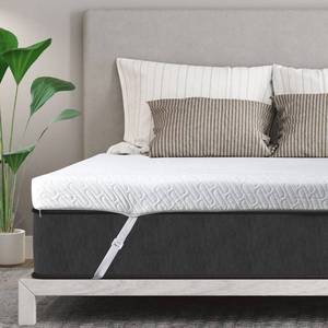 lot 5565 image: VALUXE 3 Inch Gel Memory Foam Mattress Topper Twin XL  Retail $139.99