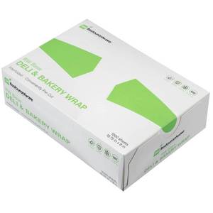lot 5588 image: Restaurantware Plastic Food Wraps 10.75 x 8 1000 Pack