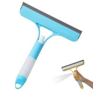 lot 10441 image: Pro 3 in 1 Window Cleaning Scrapers, 3 in 1 Spray Squeegee, Window Squeegee, Suitable for Cleaning Bathroom Glass, Mirrors, Car Windows (Blue)