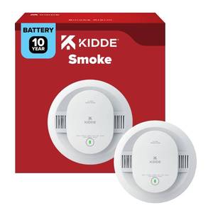 lot 13552 image: Kidde Smoke Detector 10-Year Battery Model 20SD10
