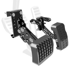 lot 13553 image: ACADOI Gas and Brake Pedal Extenders, Adjustable