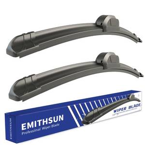 lot 14224 image: EMITHSUN Windshield Wiper Blades 26  19 Set