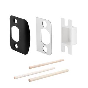 lot 18032 image: MOSECYOU Standard Door Strike Plate with Spacer Shims