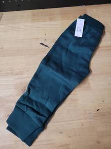 lot 20278 image: Baby GAP Kids Joggers 2 Years 33-36 in 30-33 lbs Forest Green