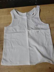 lot 20289 image: GAP Kids White Tank Tops XL (12) Sleeveless