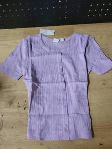 lot 20290 image: Gap Kids Ribbed Lavender Shirt Size L (10)