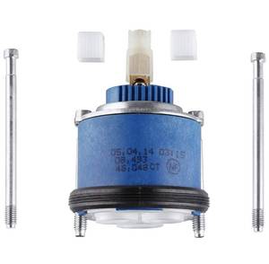 lot 20379 image: Grohe 46048000 Single-Hand Mixing Valve Ceramic Cartridge, Unfinished