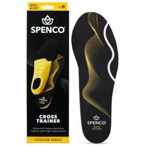 lot 20438 image: Spenco Insoles Polysorb Cross Trainer - Lightweight, Full-Foot Inserts with Heel-to-Toe Cushioning, Support, & Odor Control, All-Day Comfort & Stability - Ideal for Runners, Walkers, Athletes