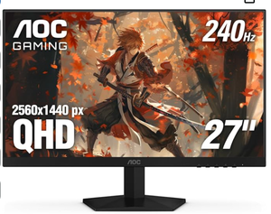 lot 1389 image: AOC Q27G41ZE 27 inch 260Hz Gaming Monitor G-SYNC 0.3ms