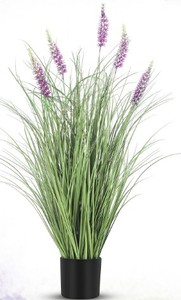 lot 1391 image: Artificial Lavender Plant Potted