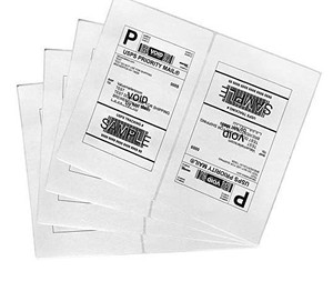 lot 1426 image: Shipping Labels with Rounded Corner, 8.5 x 5.5 Inches Half Sheet Self Adhesive Shipping Address Labels for Laser and Inkjet Printer, 2000 Sheets 4000