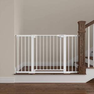 lot 1465 image: Mumeasy 29.7-51 Extra Wide Baby & Dog Safety Gate for Stairs & Doorways