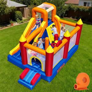 lot 1508 image: Baralir Inflatable Bounce House with 8.98  4.82 Ft Oversized Jump Area- Retail$359