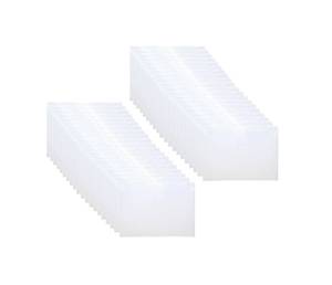 lot 9745 image: YESSART Large Plastic Envelopes Document File Holder 40 Pack, 9 x 12 inches