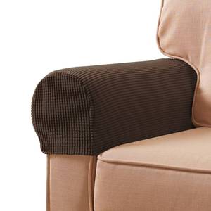 lot 9767 image: SUBRTEX Stretch Couch Arm Covers Set of 2, Non-Slip Sofa Armrest Slipcovers