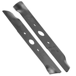 lot 10016 image: Greenworks Replacement Lawn Mower Blades (Fits  20 Mower  25302)