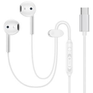 lot 10038 image: Type C Headphones Wired for iPhone 16e 1716 Pro Max16 Pro16 Plus1615, USB C Earphones Noise Canceling Earbuds with Mic & Remote Control for Samsung Galaxy S25 Ultra S24FE S23 S22 A17 A16,Pixel 10