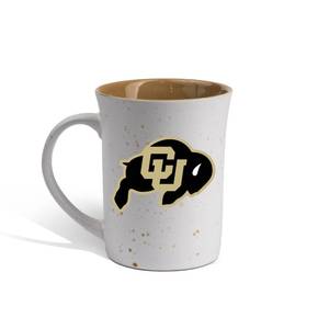 lot 10083 image: The Memory Company Officially Licensed 15oz Speckle Mug with Logo, University of Colorado, Boulder