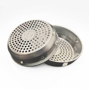 lot 10108 image: FANRTE Fruit and Ice Gate without choking for YETI Bottle Rambler Chug Cap filter 18,26,36,46,64OZ Bottles,Stainless steel ice strainer stopper for Yeti MagDock Caps - 2 Pack